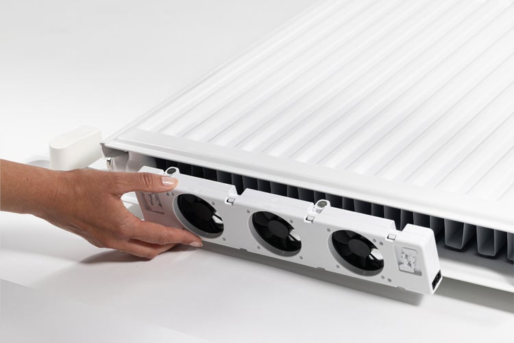 SpeedComfort Heizkörperventilator 2er Set, geräuscharm, bis 22% Energie sparen