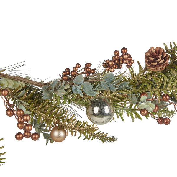 Weihnachtsgirlande ROTA 150 cm Kupfer