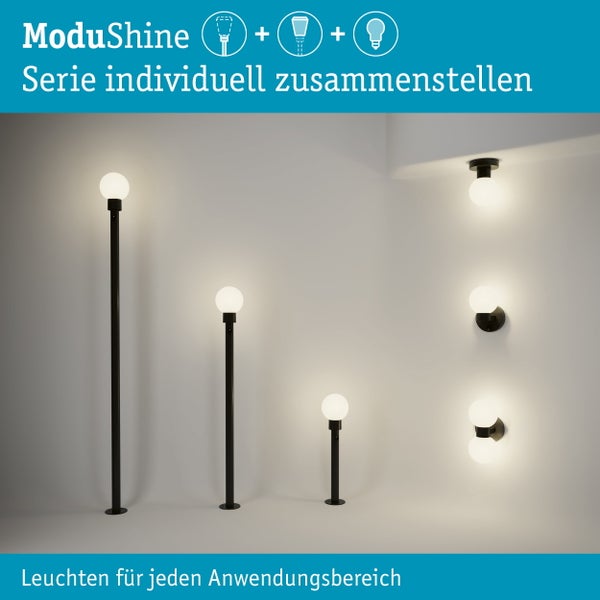 Set ModuShine Deckenhalter Taleno mit Sensor Anthrazit