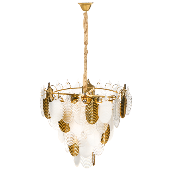 Kronleuchter mit Blattdesign für eine stimmungsvolle Beleuchtung