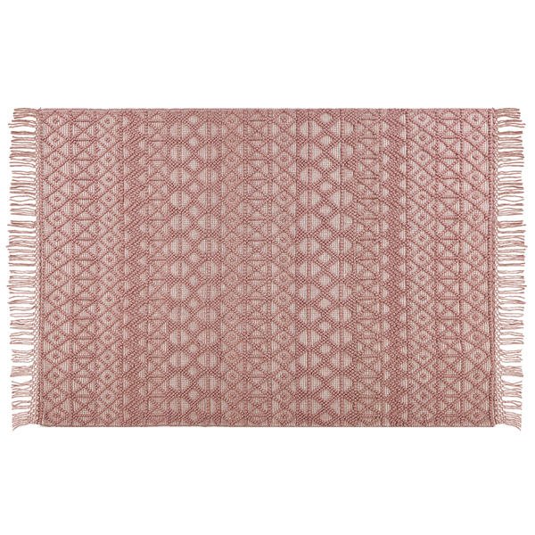 Teppich ALUCRA Rosa 160 x 230 cm Wolle