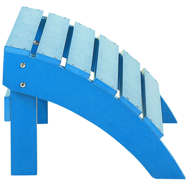 Garten Fußhocker ADIRONDACK Blau
