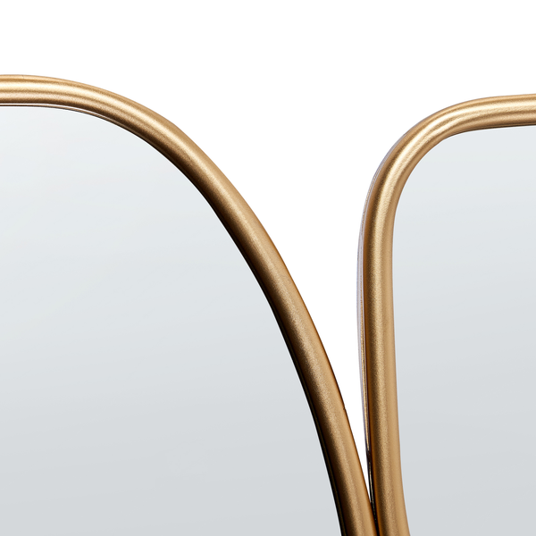 Wandspiegel DIANCEY 70 cm 100 cm Metall Gold