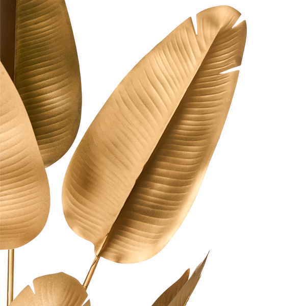 Kunstpflanze BANANA TREE 123 cm Gold