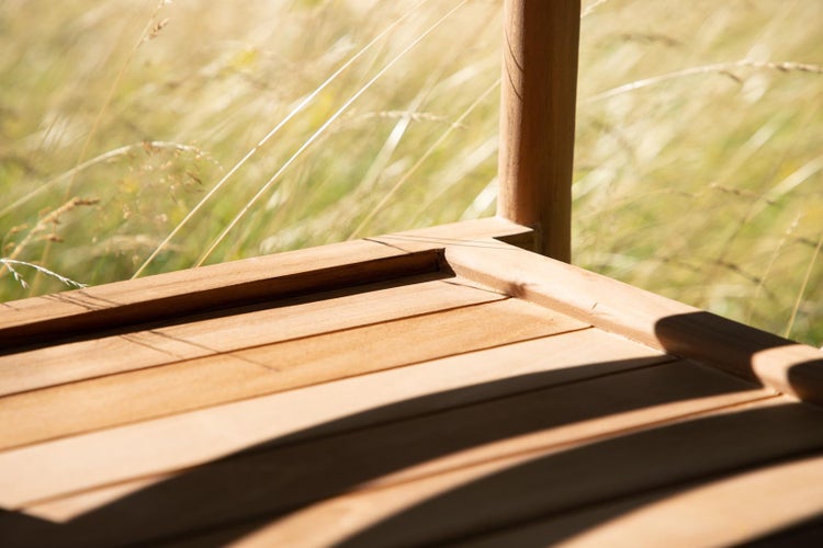 Kenya Gartenstuhl stapelbar Teak. 50 X 52 X 80 cm