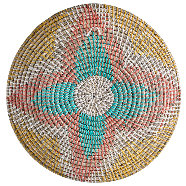 Wanddeko-Set SONLA Seegras 45/35/30 cm Bunt