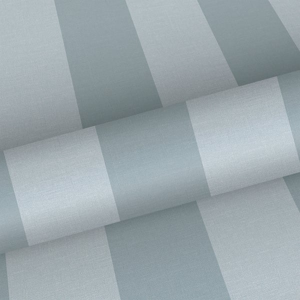 Sanders und Sanders Tapete Streifen Blau und Hellblau - 53 cm x 10.05 m - 640690