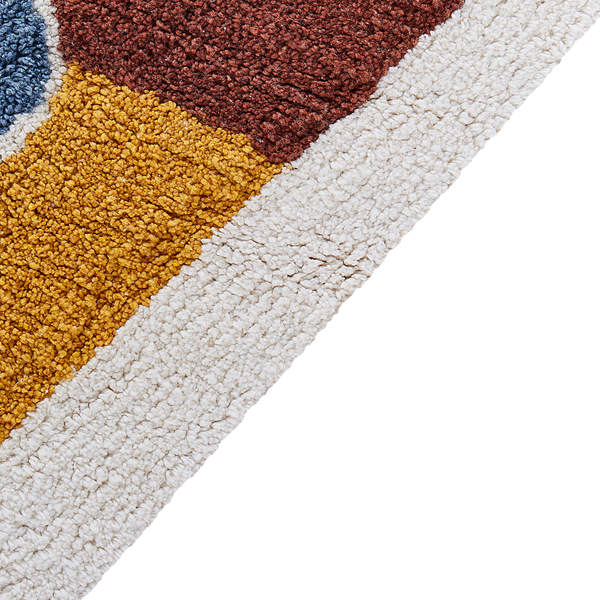 Kinderteppich SPETI Bunt 105 x 120 cm Baumwolle