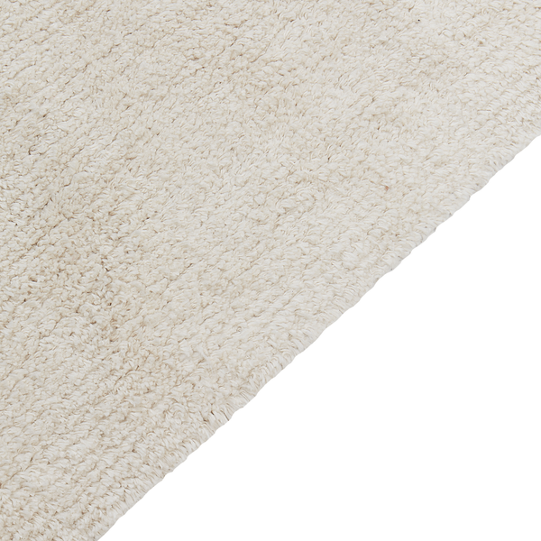 Kinderteppich ZORAKAN Hellbeige 140 x 200 cm Baumwolle