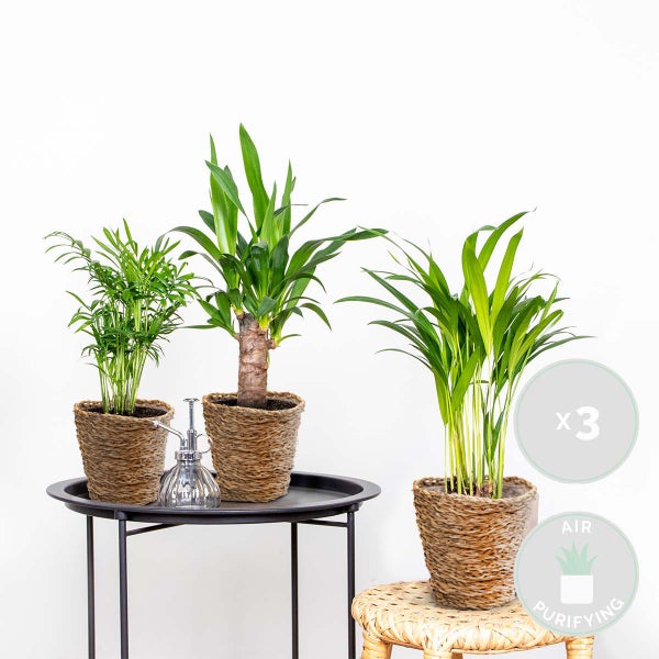 Mann sitzt auf einem schwarzen Sitzsack mit Fußhocker und Maßangaben.