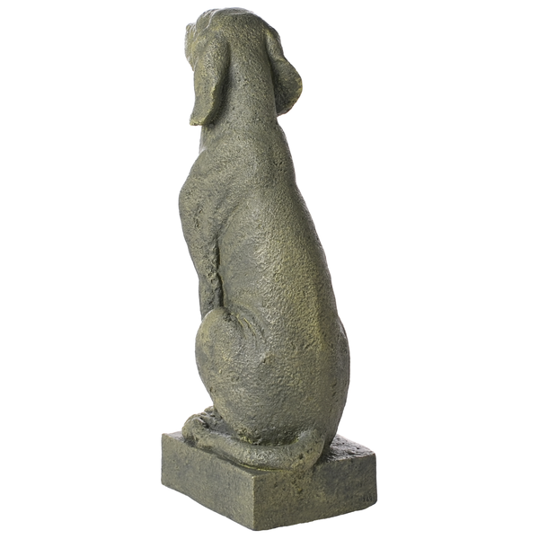 Gartenfigur NAIROBI Hund Grün