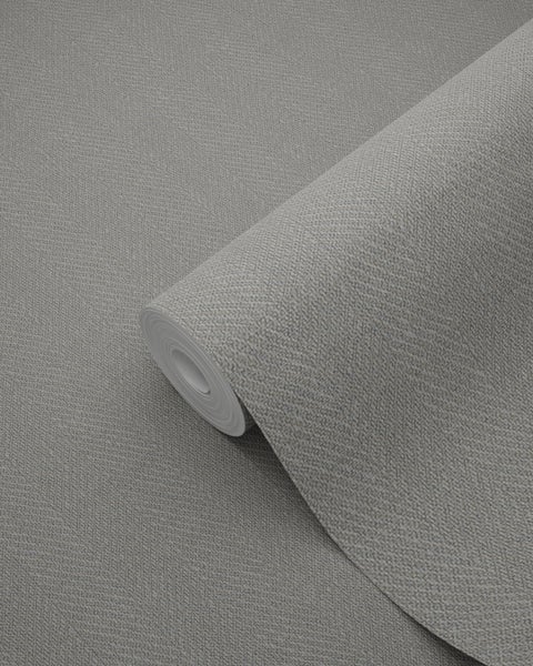 Origin Wallcoverings Tapete Fischgrätmuster Grau - 0,53 x 10,05 m - 347658