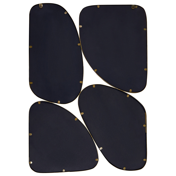 Wandspiegel DIANCEY 70 cm 100 cm Metall Gold