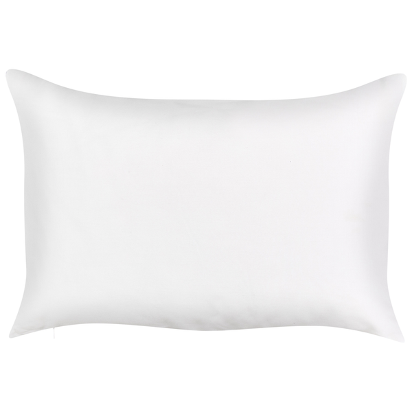 Gartenkissen 2er Set TORBORA Pflanzenmuster 40 x 60 cm Weiß Blau