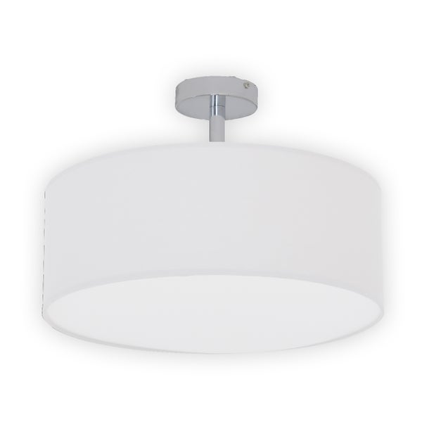 Deckenleuchte mit zylindrischem Lampenschirm