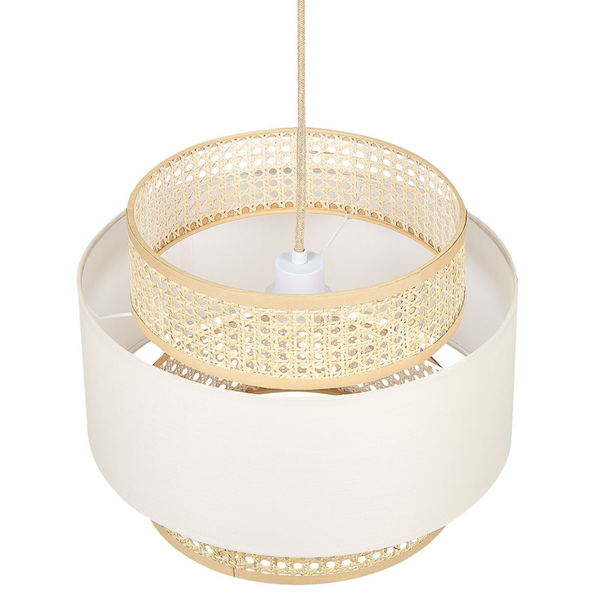 Hängeleuchte YUMURI Rattan Hellbeige