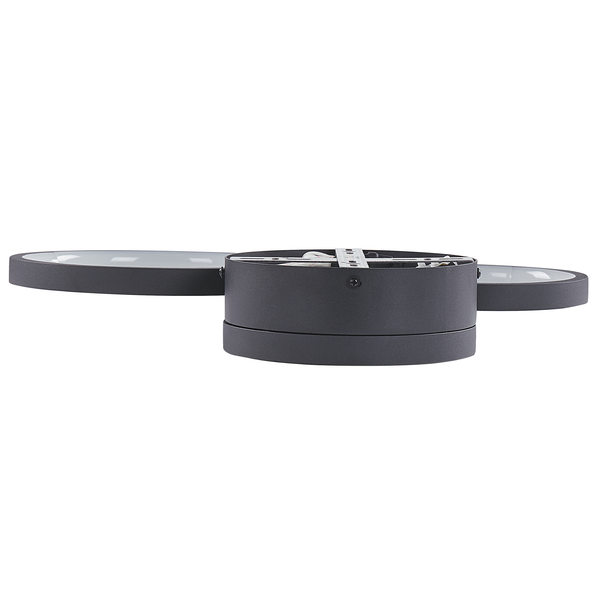 LED Deckenlampe AGNAT Metall Schwarz
