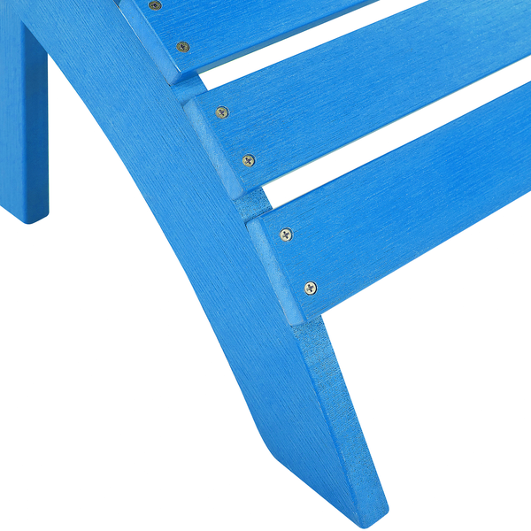 Garten Fußhocker ADIRONDACK Blau