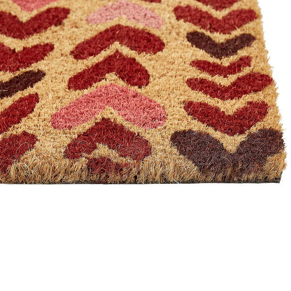 Fußmatte TIMOLAN Naturfarben 40 x 60 cm Kokosfasern