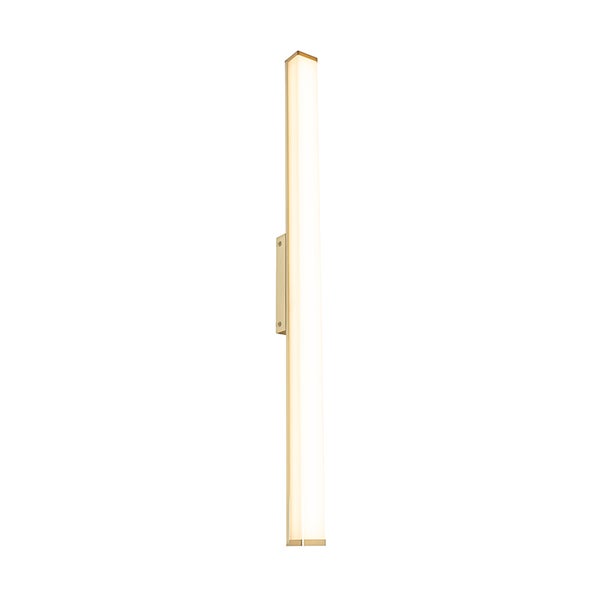 Badezimmer Wandleuchte Messing 92 cm inkl. LED IP44 - Cascada