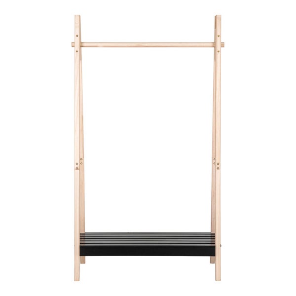 Torino Garderobenständer natur,schwarz. 95 X 39 X 170 cm