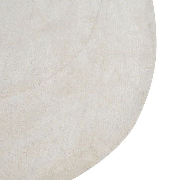 Teppich MITHA Cremeweiß 200 x 300 cm Viskose