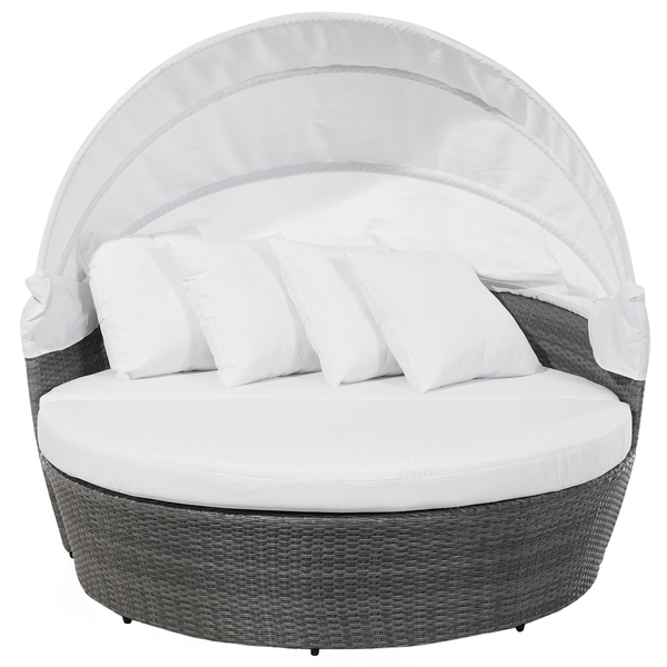 Sonneninsel SYLT LUX Polyrattan Grau
