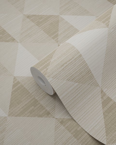 Origin Wallcoverings Tapete 3D Grasmuster Sandbeige - 50 x 900 cm - 347882