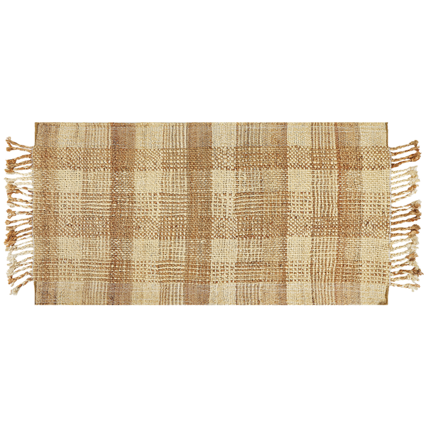 Teppich BERISSA Beige 80 x 150 cm Jute