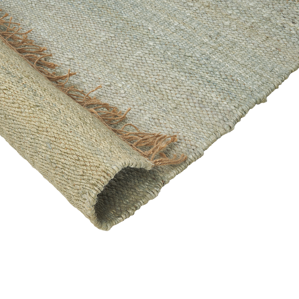 Teppich LUNIA 160 x 230 cm Jute Hellgrün
