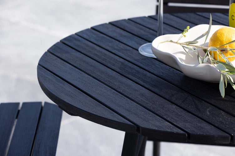 Mexico Lounge-Set 5 Teile schwarz. 65 X 65 X 95 cm