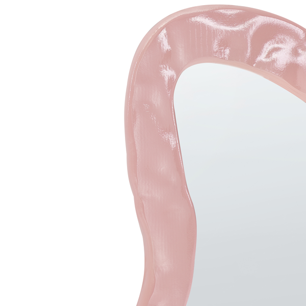 Detailansicht eines Spiegels mit Rahmen
