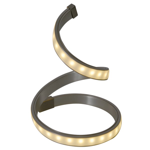 Spiralförmige LED Tischleuchte