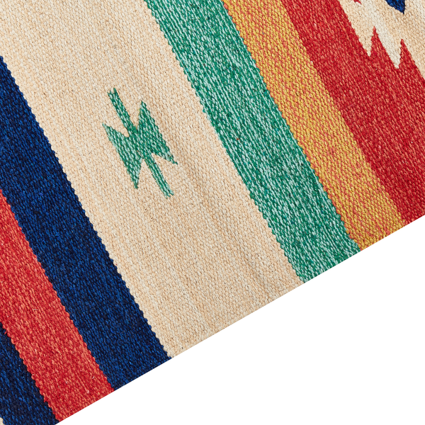 Teppich MARGARA Bunt 200 x 300 cm Baumwolle Kelim