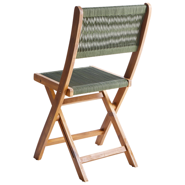 Gartenmöbel Set 4-Sitzer PROSSEDI Akazienholz Grün