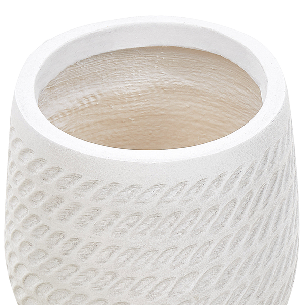 Blumenkübel LIVADIA 19 cm Cremeweiß