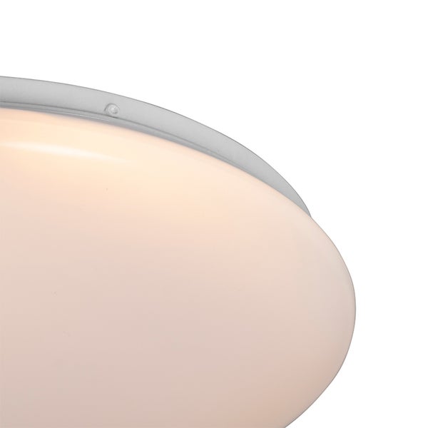 Smarte moderne Deckenleuchte weiß 38 cm inkl. LED und RGB - Iene