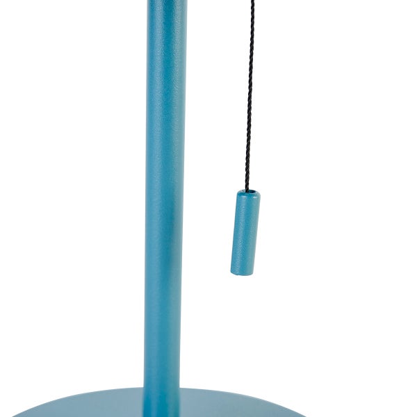 Outdoor-Tischleuchte blau inkl. LED 3-stufig dimmbar wiederaufladbar und Solar - Ferre