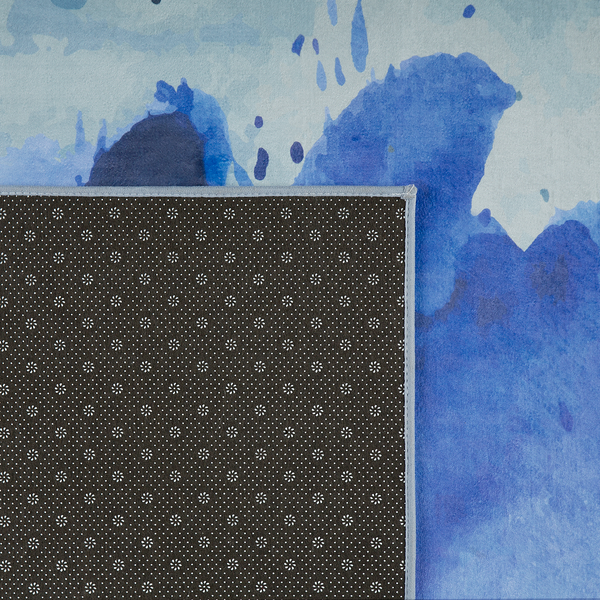 Teppich ODALAR Blau 160 x 230 cm
