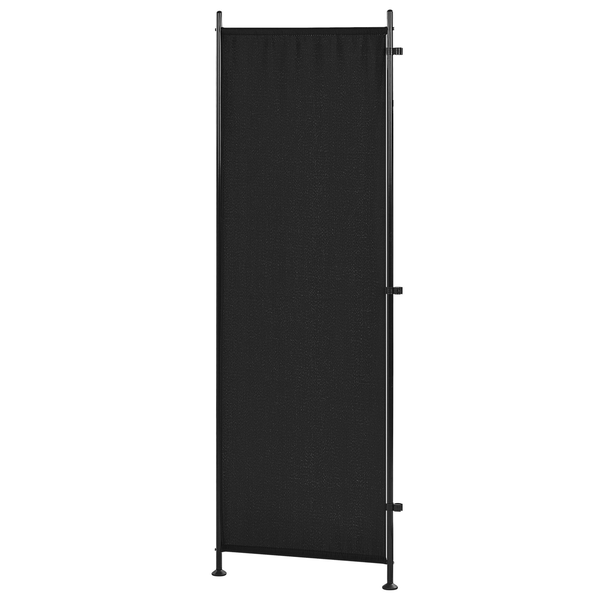Raumteiler 3-teilig NARNI Schwarz 161 cm 170 cm