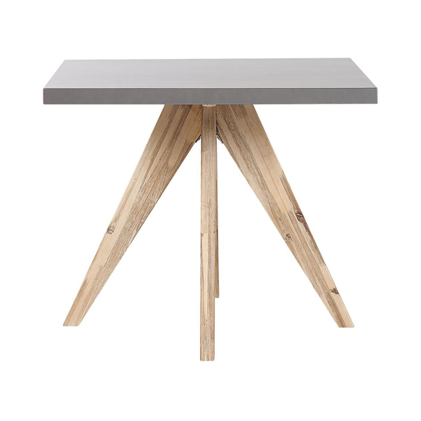 Gartenmöbel Set 4-Sitzer OLBIA inkl. Kissen Beton Beige