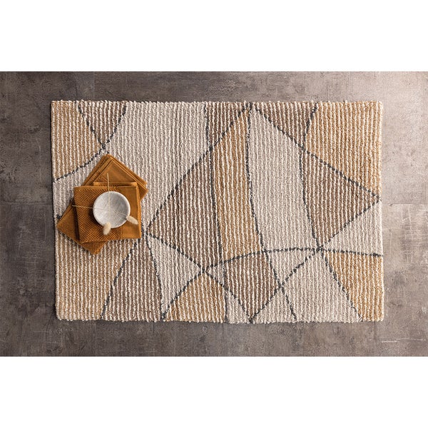 Loui Badematte 90x60cm Sandfarben. 60 X 90 X 2 cm
