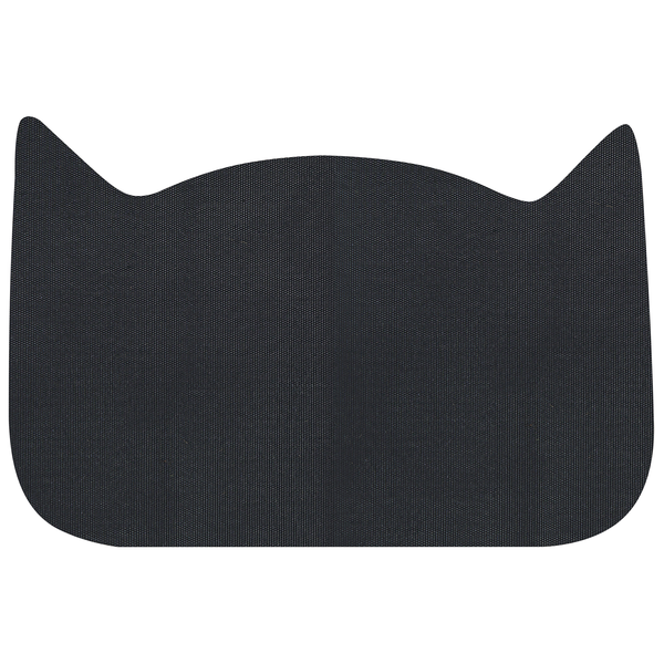 Katzenstreumatte in Katzenform