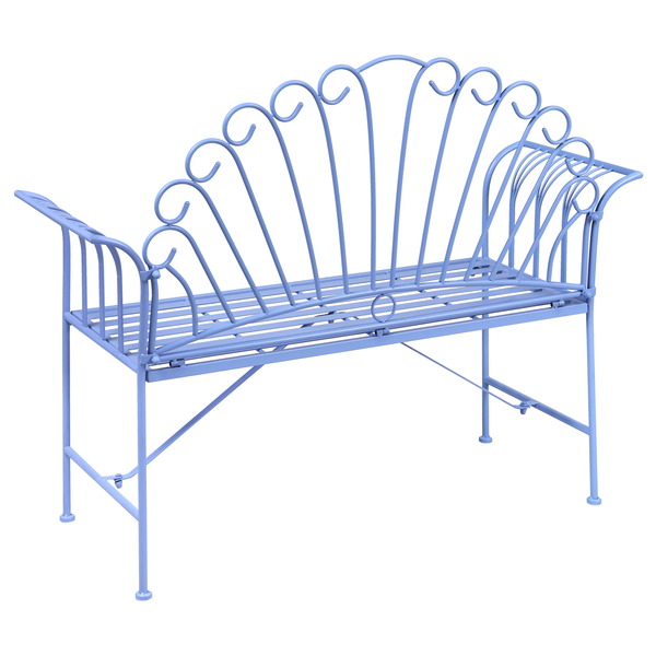 Gartenbank aus Metall