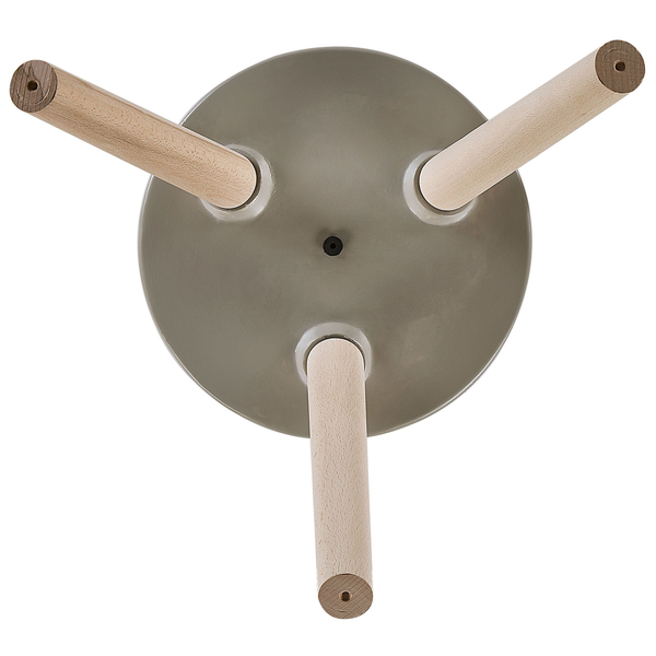 Blumentopf mit Beinen ARTA Keramik 41 cm Taupe
