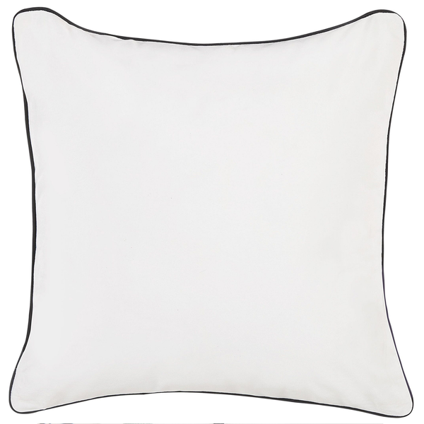 Dekokissen 2er Set LAVENDER Samtstoff 45 x 45 cm Weiß Terrazzo Optik
