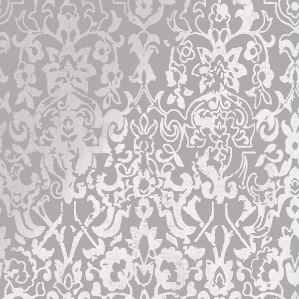 Next Vliestapete | Majestic Damask - Grau - 10mx52cm