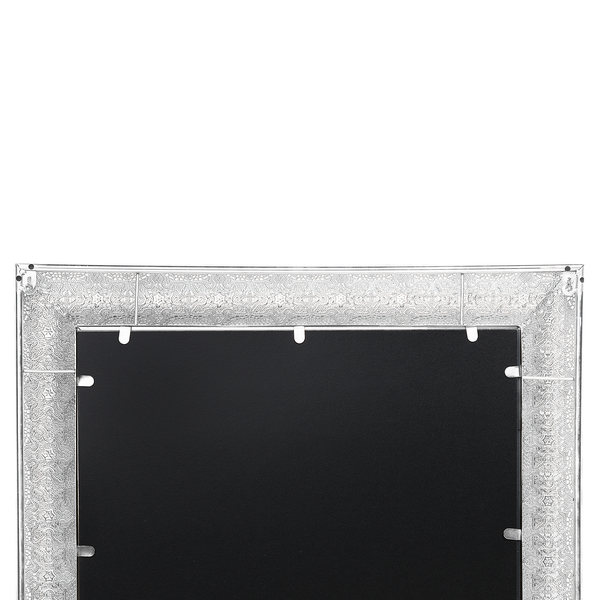 Wandspiegel CAVAN 65 cm 65 cm Metall Silber