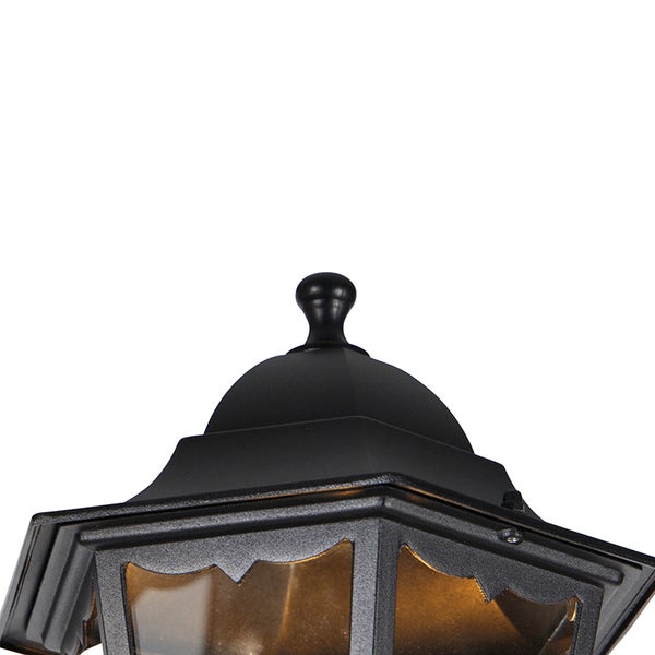 Außenlaterne schwarz 220 cm 2-flammig IP44 - Havanna