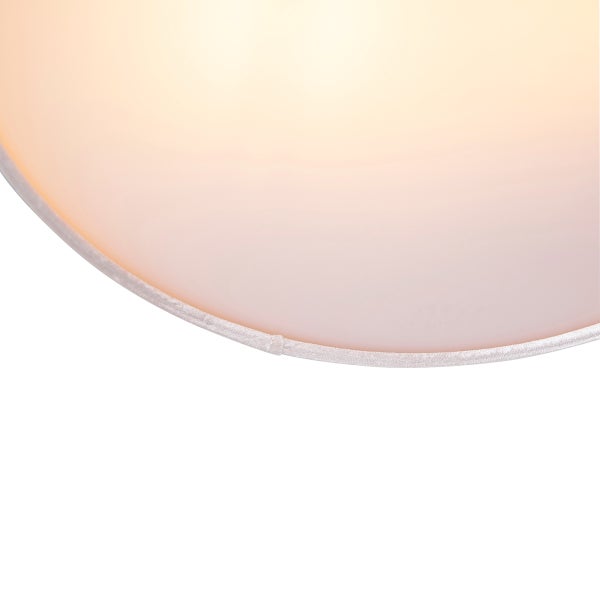 Deckenleuchte rosa 40 cm mit goldener Innenseite - Drum